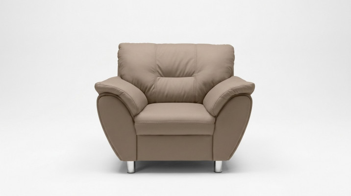 Design Relax Club Fauteuil Lounge Canapé Stull Fernsehpolster Canapé Stoff 1 Sëtzer