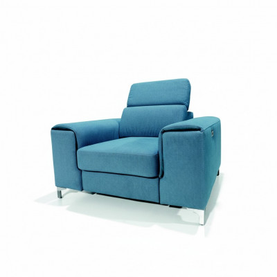 Elektresche Sëtz Heemkino Relax Club Fernseh 1-Sëtzer Relax Foussstützt Sofa