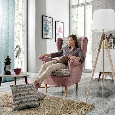 Design 1-Sëtz Relax Sëtz Clublounge Sofa Still Fernseh Polster Couch Stuff