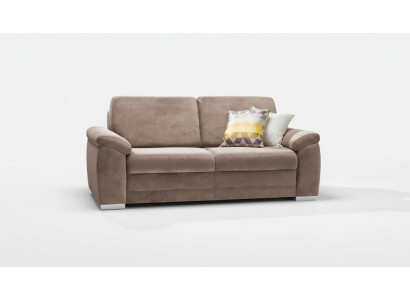 Design Sofa Couch Polster 3-Sëtz Sofaen Couchen Sëtz Garnitur Stoff Nei