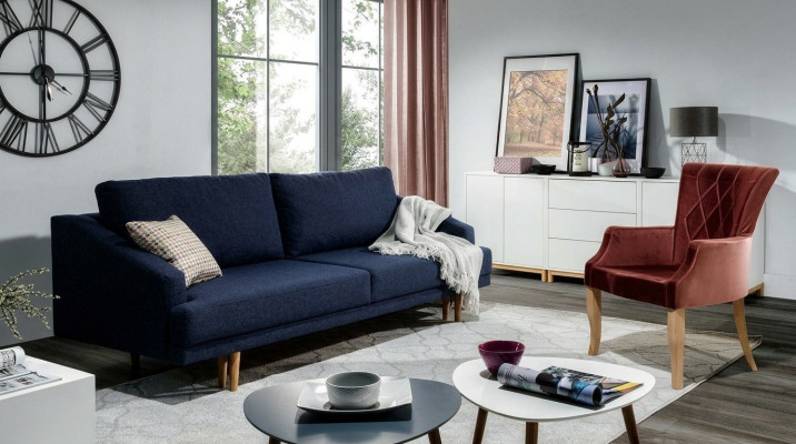 Stilvoll, ganz mëll, ultra komfortabelt Schlofbett am modernen Stil