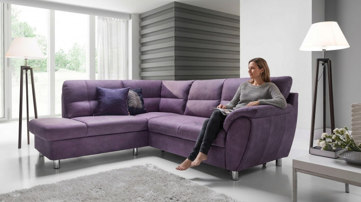 Den Eckcanapé ass en uerdentlecht modernes Design fir Äre Wunnzëmmer.