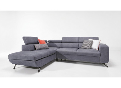 Moderne Schlofcouch Schlofsofa Bettfunktioun Sofa Couch Polstersëtz Garnitur Eck