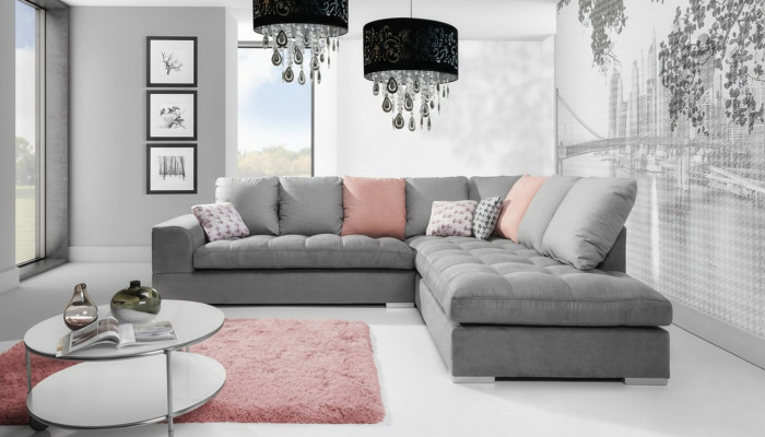 Gréngt Schlofssofa fir dräi Persounen, stilvollt 3-Sëtzer-Sofa, Sofas aus Europa