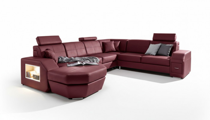Edel Design Polster Eck Couch Garnitur Wunnlandschaft Sofas Couchen Sëtz