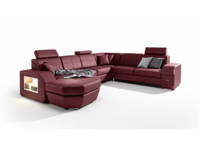 Edel Design Polster Eck Couch Garnitur Wunnlandschaft Sofas Couchen Sëtz