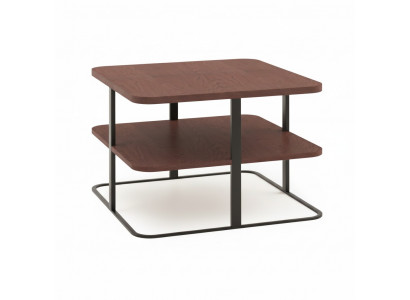 Couchtisch Design Niewentafel Dëscher Designer Holzdëscher Edler Rechteckegen S3