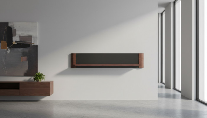 Hotel Stull Wunnzëmmer Wand Regal Bicher Regaler Schaf Regaler