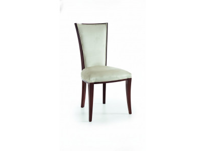 Designer Stull Fauteuil Kinneken Klassiker Stillen Gepolstert Léin Sëtz Holz