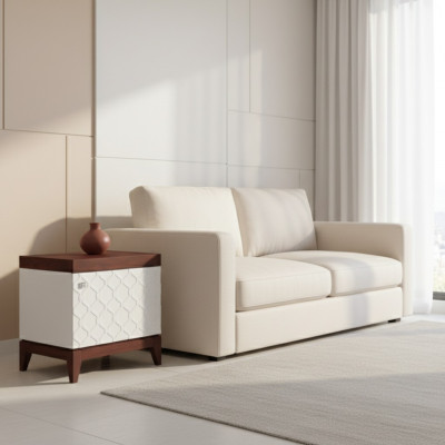 Design Holzig Héichglanz Nuetsdësch Konsolen Bäistell Nachtkonsolen Nuetsdëscher Nei