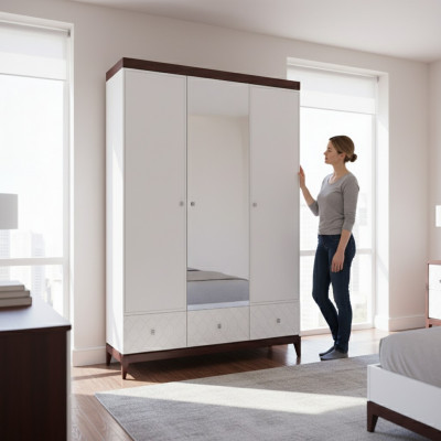 Kleederschaaf Designer Schaf Holz Mauer-Schaaf Edelle Luxus Hotel
