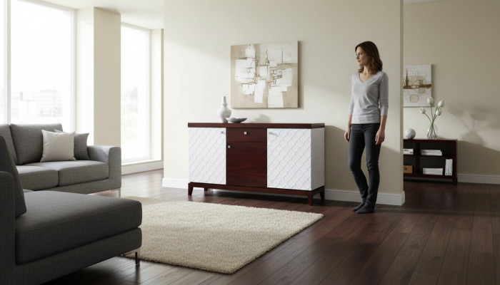 Designer Kommodenschaf Vintage Kommode Dësch Kommoden Dekorativen Regal Holz