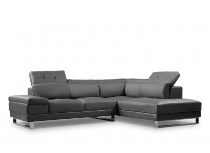 Design Liederdivan Sofa Canapé Polster Eck Sëtz Garnitur Wunnlandschaf