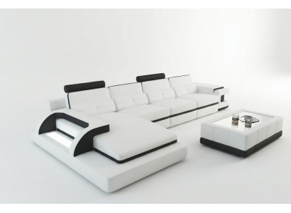 Ledersofa Ecksofa Polster Eck Garnitur Sofae Couchen Sofa Wunnlandschaft
