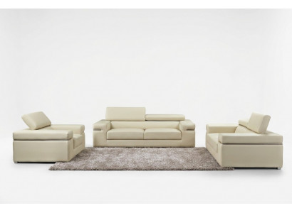 3-Sëtz-Lieder-Sofa Couch Polster Sëtz 3er Lounge Club Sofas Couche Lieder