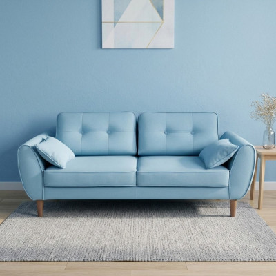 3-Sëtz-Sofa-Schlofsofa Betterfunktioun Büro Wunnzëmmer Canapé Sofa