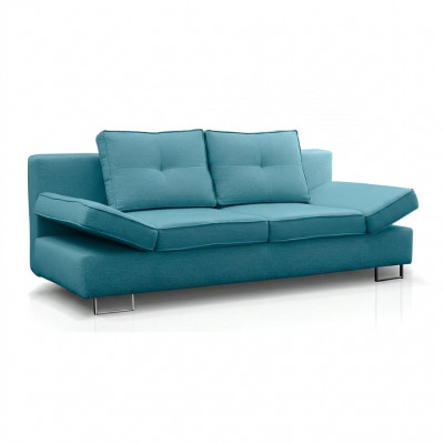 Schlofcouch 3 Sëtzer Schlofsofa Bettsfunktion Büro Wunnzëmmer Canapé Sofa Polster