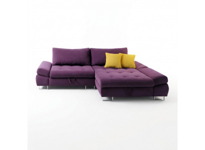 Schlofsofa Design Wunnzëmmer Polster Eckgarnitur Ecksofa Sofa Canapé