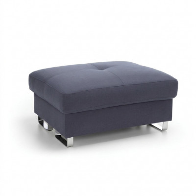 XXL Fousshocker Club Lounge Hocker Lieder Textil Ottoman Designer Pufa Nei