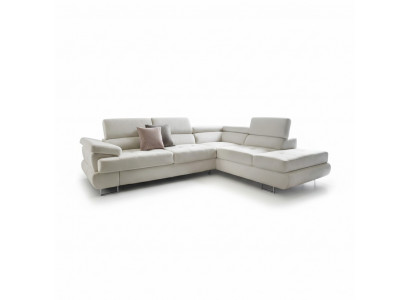 Multifunktionell Garnitur Textil-Sofa Ecksofa Sëtz Wunnzëmmer Ecke Couch