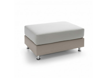 XXL Club Foussocker Club Lounge Hocker Lieder Textil Ottoman Designer Pufa