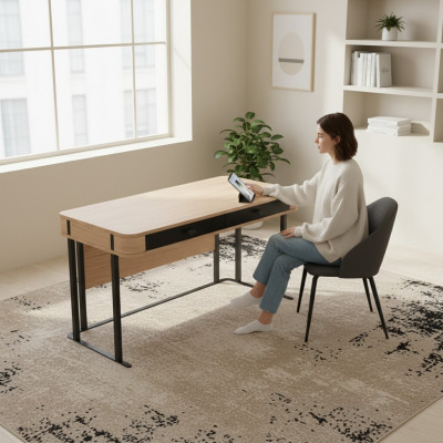 Moderne Schreifdësch Dësch Schreifdëscher Büro Office Chef Dëscher Holz