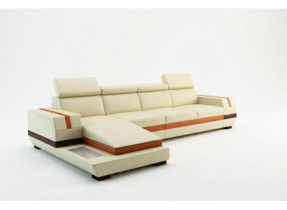Modernen Design Ecksofa Grouss Lieder Garnitur Eckcouch Wunnzëmmer Sëtz