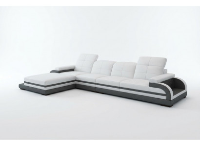 Liederdivan Canapé Wunnlandschaft L-Form Design Modern Divan Eckdivan Divanen