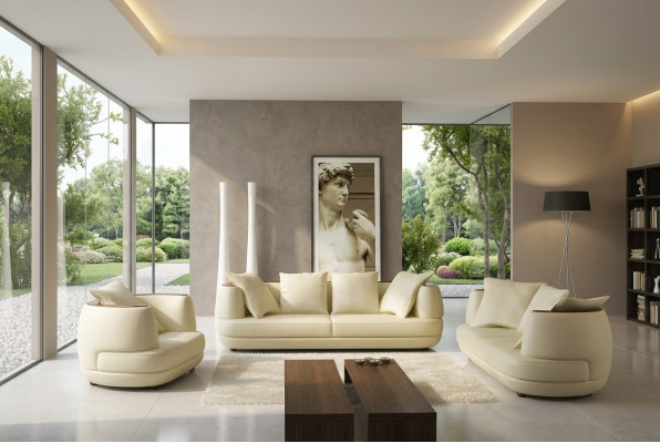 Luxus Design Canapé Sët Klassesch Lieder Couch Këssen Set Sofa
