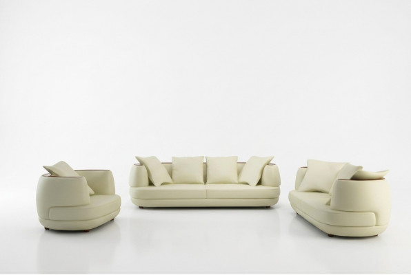 Luxus Design Canapé Sët Klassesch Lieder Couch Këssen Set Sofa