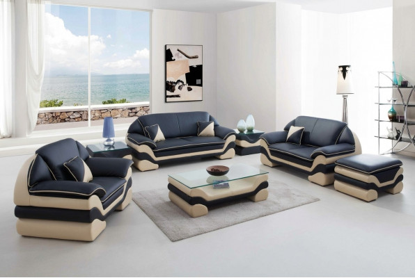 Klassesch Canapé Polster Sofagarnitur 3+2+1 Komplett Set Lieder Sofas
