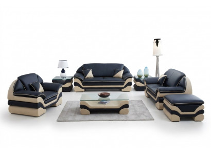 Klassesch Canapé Polster Sofagarnitur 3+2+1 Komplett Set Lieder Sofas