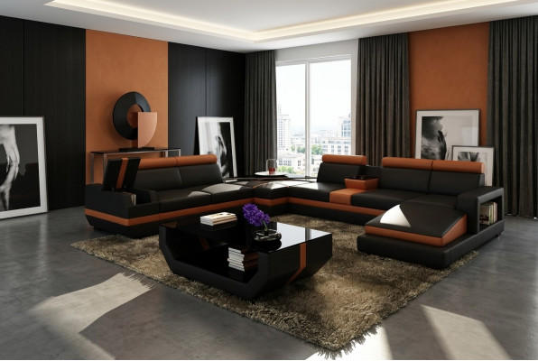 Luxus Dëschzeriichter Polster Lieder Designer Wunnzëmmer Säitentësch Dësch