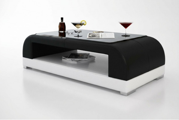 Soffatbesch Glas Design Kaffisdësch Wunnzëmmer Lieder Canapé Niewendësch Sofa