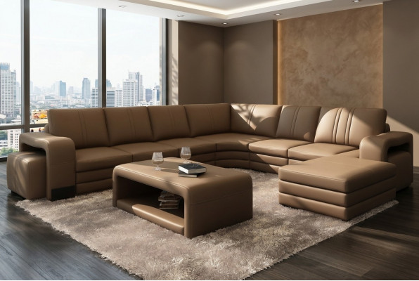 Design Moderne Couchdësch franco Dëscher Wunnzëmmer Dësch Gepolstert