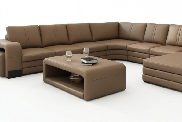Design Moderne Couchdësch franco Dëscher Wunnzëmmer Dësch Gepolstert