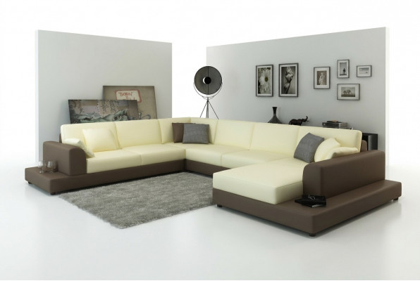 Wunnlandschaft Wunnzëmmer Ecksofa Lieder Sofa Couch Polster Sëtz