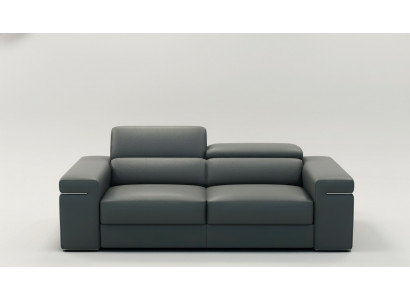 Ledercouch Couch Wunnlanschaft Garnitur Design Modern Sofagarnitur 3+2+1 Sofas 8020