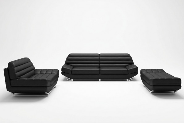 Designer Miwwel Sofa Kanapé 3 Sëtz Polster Sofen Wunnzëmmer Kanapéën
