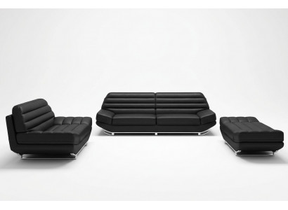 Designer Miwwel Sofa Kanapé 3 Sëtz Polster Sofen Wunnzëmmer Kanapéën