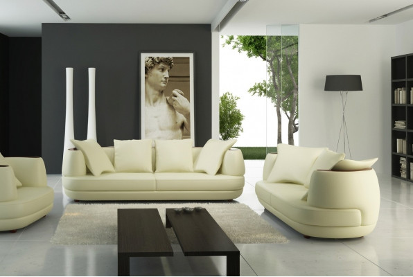 Soffagarnitur Design Couche 3+2 Set Polster Lieder Sofa Wunnzëmmer Garnituren