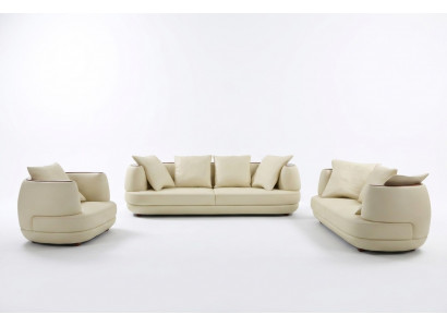 Soffagarnitur Design Couche 3+2 Set Polster Lieder Sofa Wunnzëmmer Garnituren