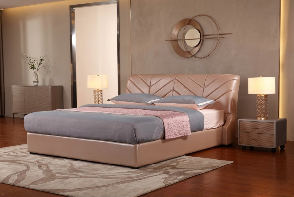 Modern Luxus Design Bett XXL Better Stil Hotel Duebel Lieder 140 160