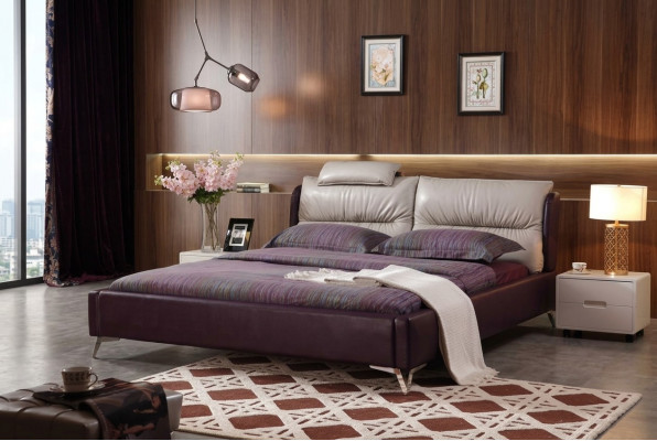 Modern Luxusbett Design XXL Better Stil Dekor Hotel duebel Lieder 140 160