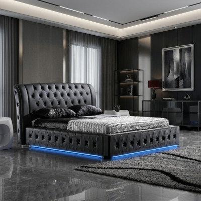 Modern Hotel Design Bett XXL Better Luxus Duebel Lieder Chesterfield