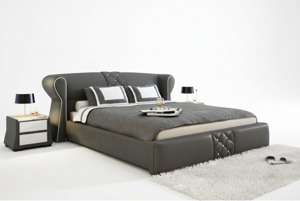 Liederpolster Bett Better Hotel Klassesch Designer Duebel Ehe Schlofzëmmer Neit
