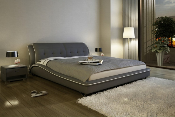 Modernen Design Bett XXL Better Luxus Stil Duebel Hotel Lieder