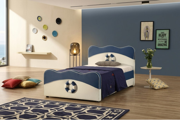 Kannerbett Bett Polster Better Luxus Hotel Jugend 3D XXL Grouss 120 / 150x200cm Nei