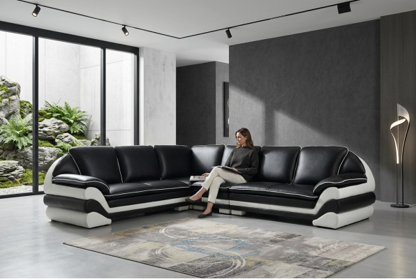 Liederzofa, Canapé, Wunnlandschaft L-Form Design, Moderne Sofa, Klassesch