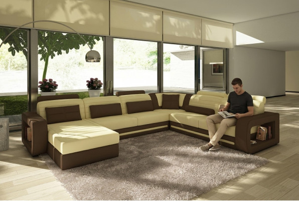 Multifunktionscouch Sofa Polster XXL Grouss Neie Sofa Eck Couchen Lieder